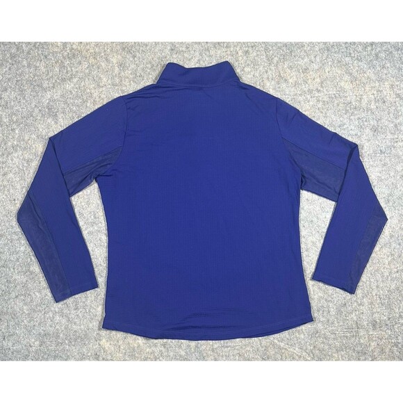 IBKUL Solid Long Sleeve Mock Neck Shirt Women’s L 1/4 Zip UPF 50 Seminole READ - Picture 3 of 10